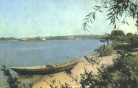Вид Азова с правого берега Дона